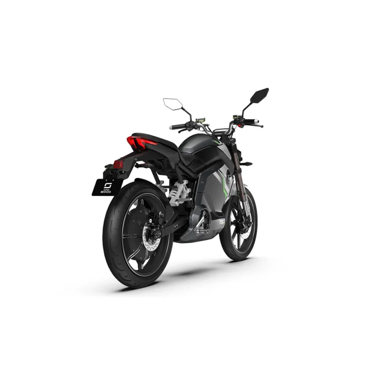 Super Soco TS-X Electric Motorcycle Black