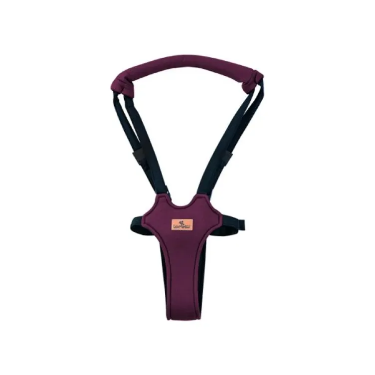 Lorelli bertoni kaiš za prohodavanje step by step dark red&black 