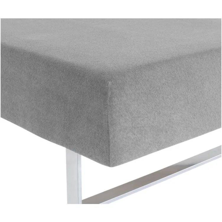 Frotir čaršav Revia  160x200x30cm siva