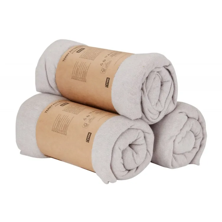 Frotir čaršav Revia  160x200x30cm siva