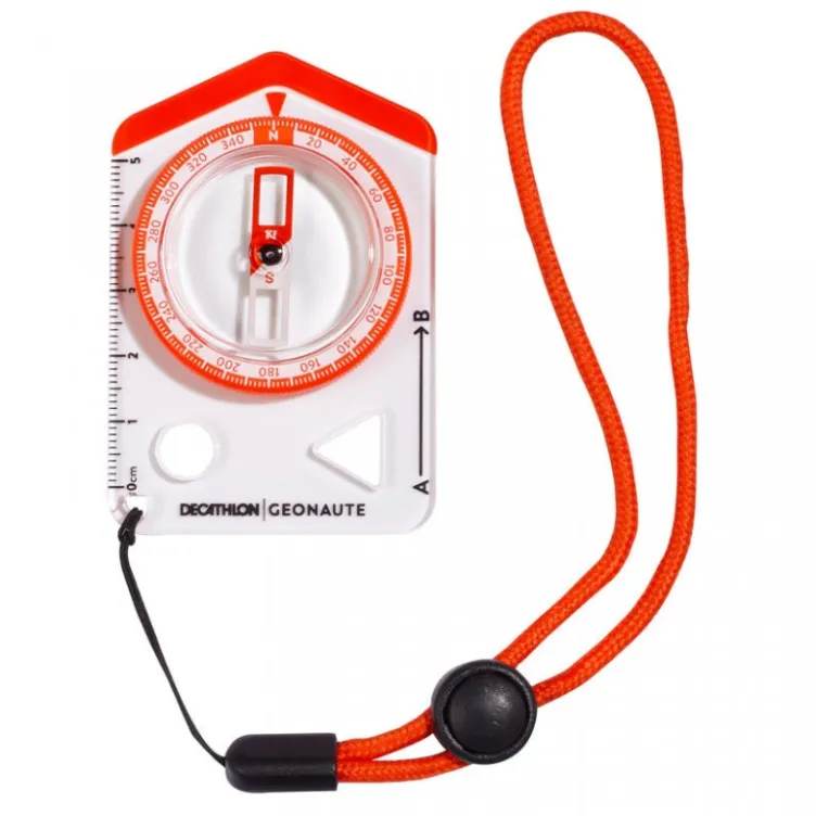 Kompas za orijentisanje belo crveni