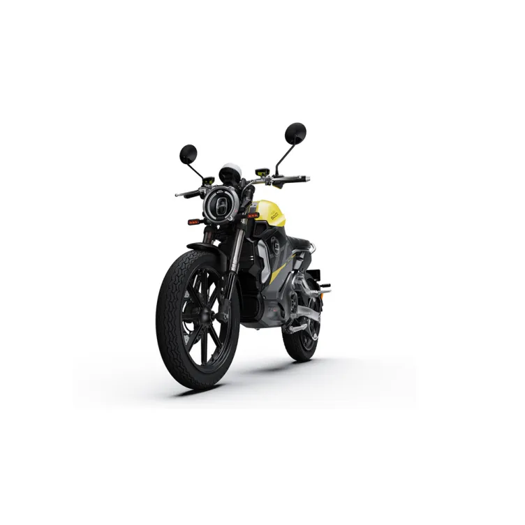 Super Soco TC Max Electric Motorcycle Golden Yellow