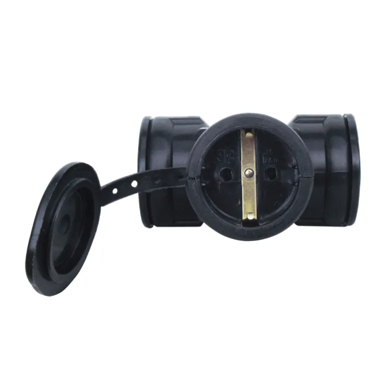 Trostruka šuko utičnica sa poklopcem TPP