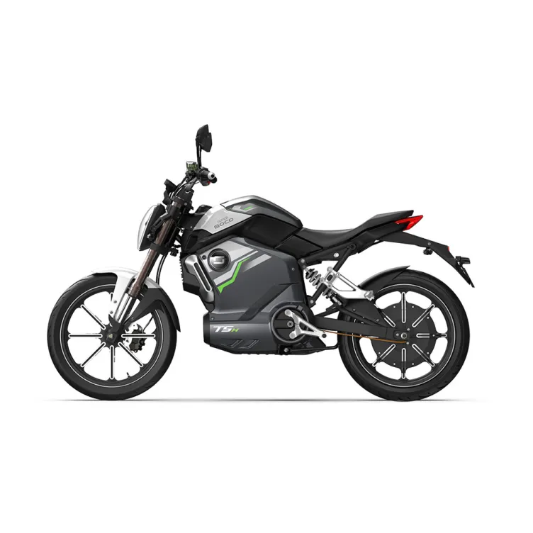 Super Soco TS-X Electric Motorcycle Black