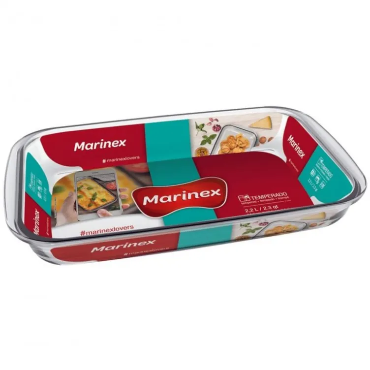 Posuda 2.2 L Marinex vatrostalna pravougaona