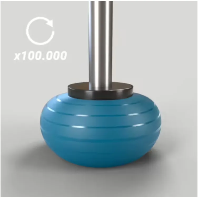 Lopta za pilates veličine S (55cm) plava 