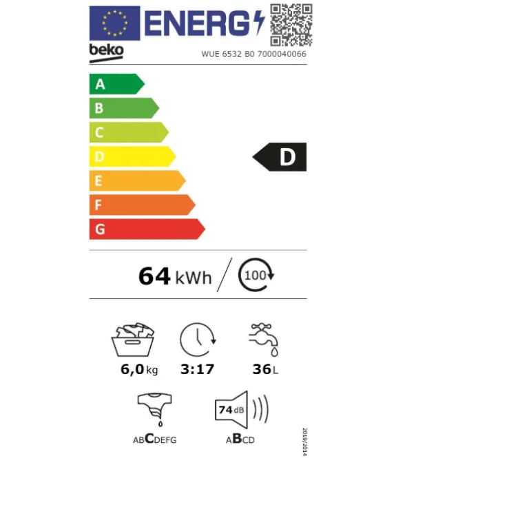 Veš mašina Beko WUE 6532 B0