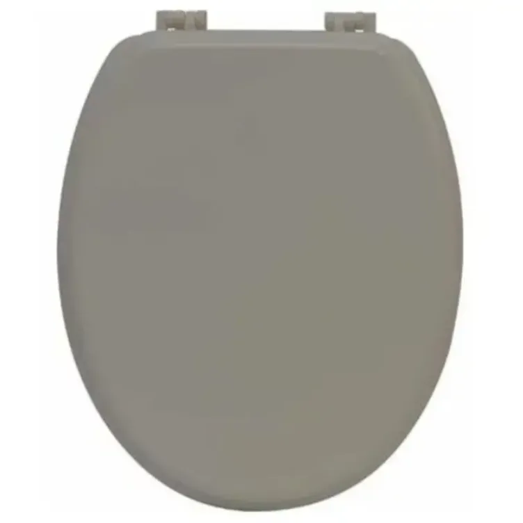 Wc daska sa plastičnim okovima siva 