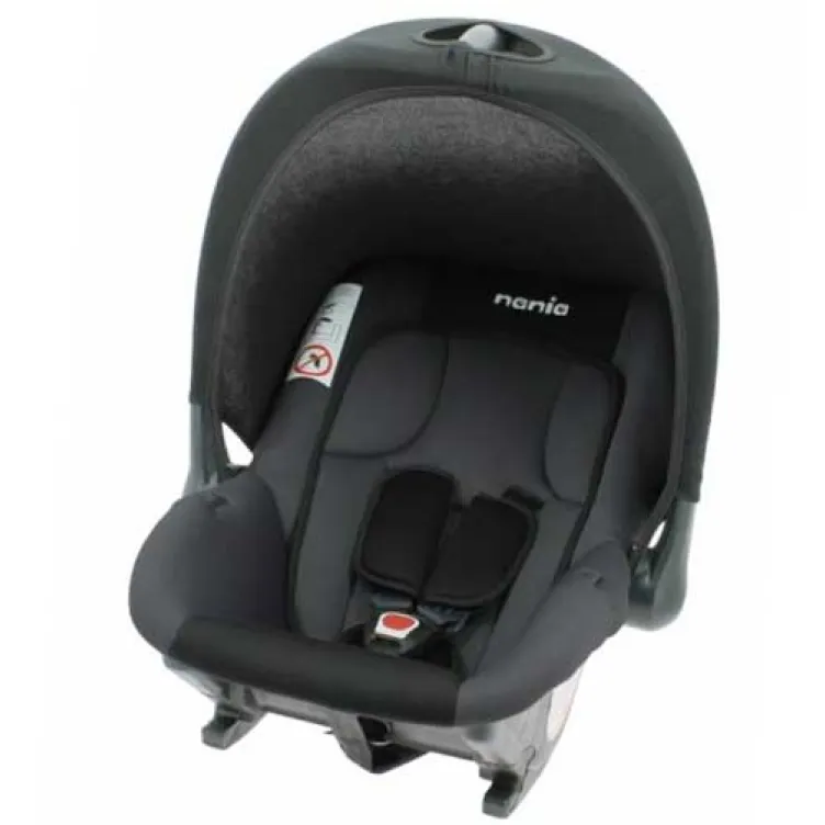 Nania Baby Ride Basic auto sedište 0-13 kg 0+ Rock Grey tamno siva