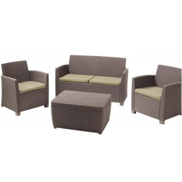 Baštenska garnitura Corona Cappucino - pesak