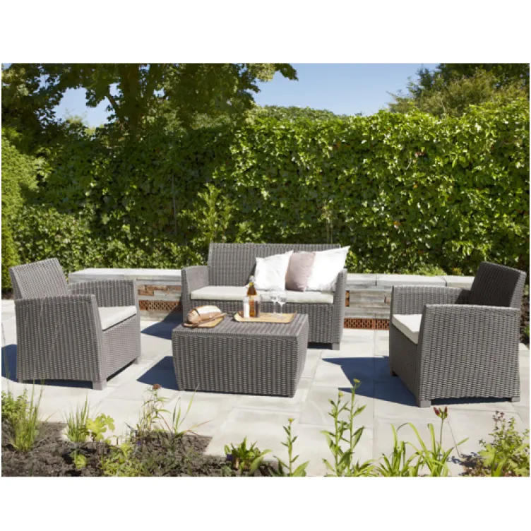 Baštenska garnitura Corona Cappucino - pesak