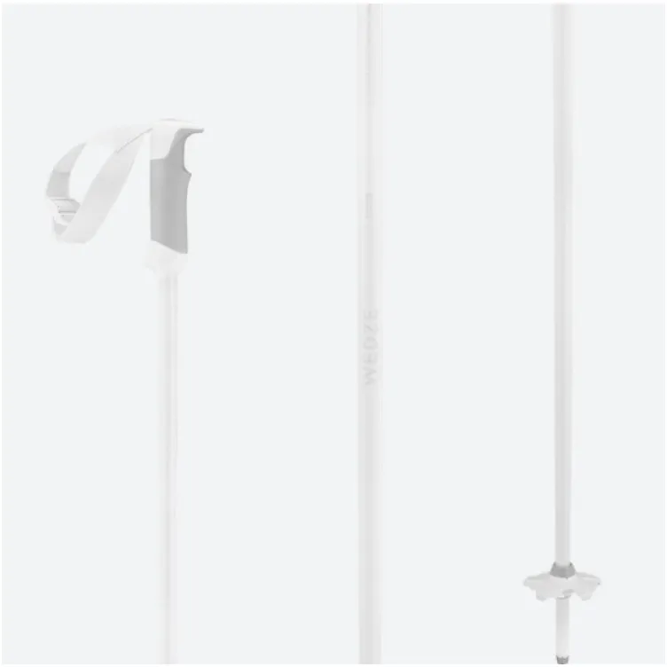 Štapovi za skijanje Boost 500 beli