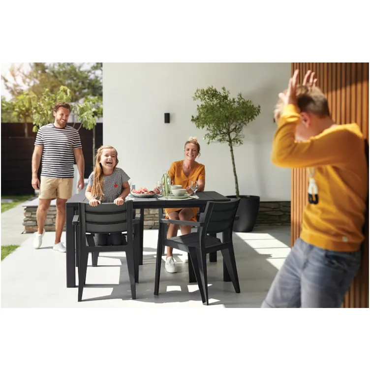 Baštenska stolica Julie Dinning Grafit	