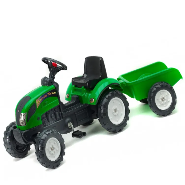 Dečiji traktor na pedalje Falk Ranch Trac zeleni