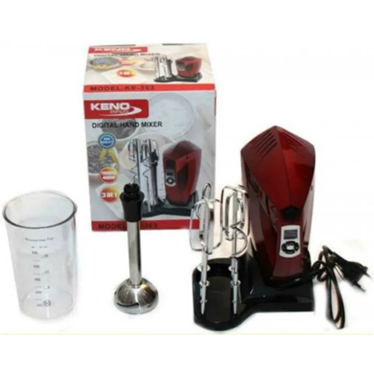 Digitalni kuhinjski mikser sa dodatkom za pasiranje Keno KE-363