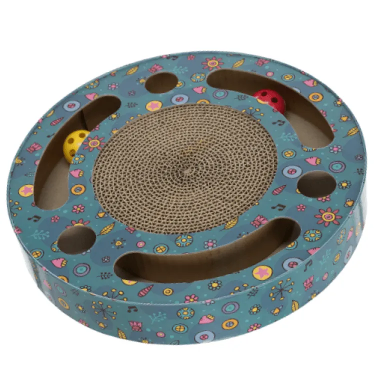 Grebalica za mačke sa lopticama za igru