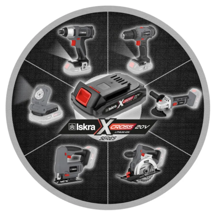 Akumulatorska radna lampa 3W ISKRA X-CROSS 