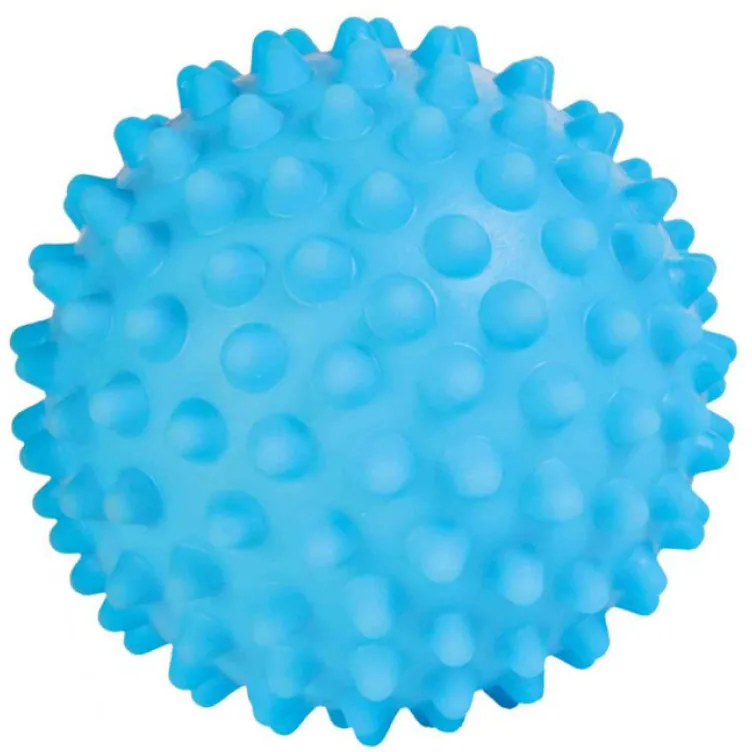Ježasta loptica za pse 16 cm Plava