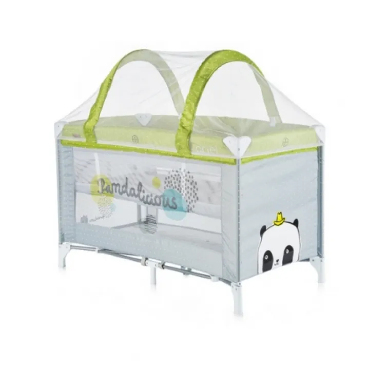 Krevetac za bebe prenosivi Ariel lime