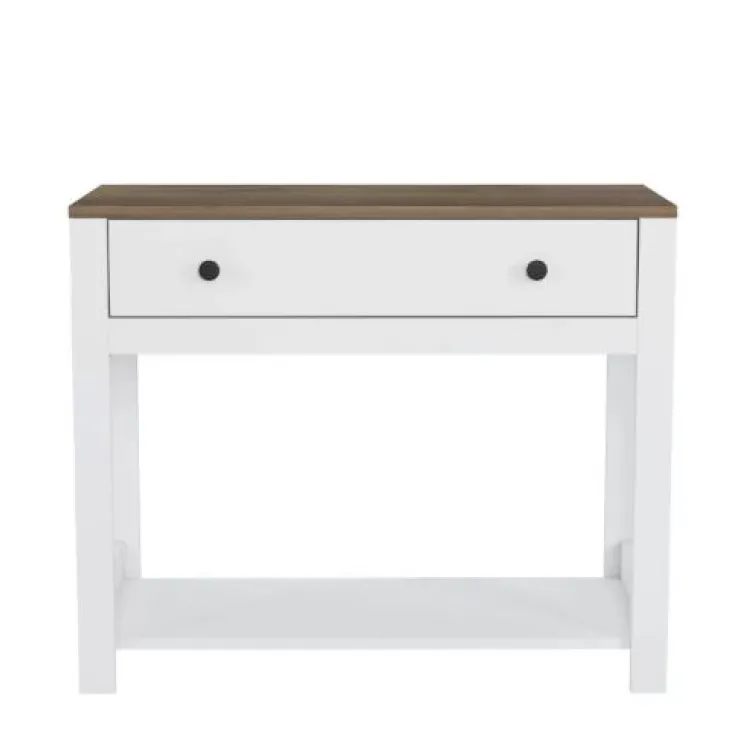 Komoda belo-tamna sonoma