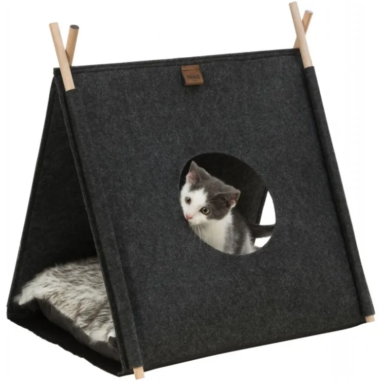 Kućica/šator  za mačke sa jastukom Elfie