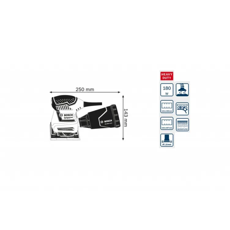 Oscilaciona brusilica Bosch GSS 160-1 A Professional