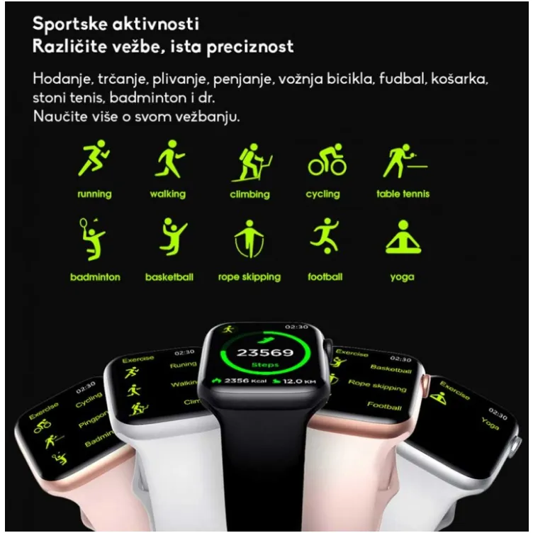 Pametni Sat Kronos Pro crni