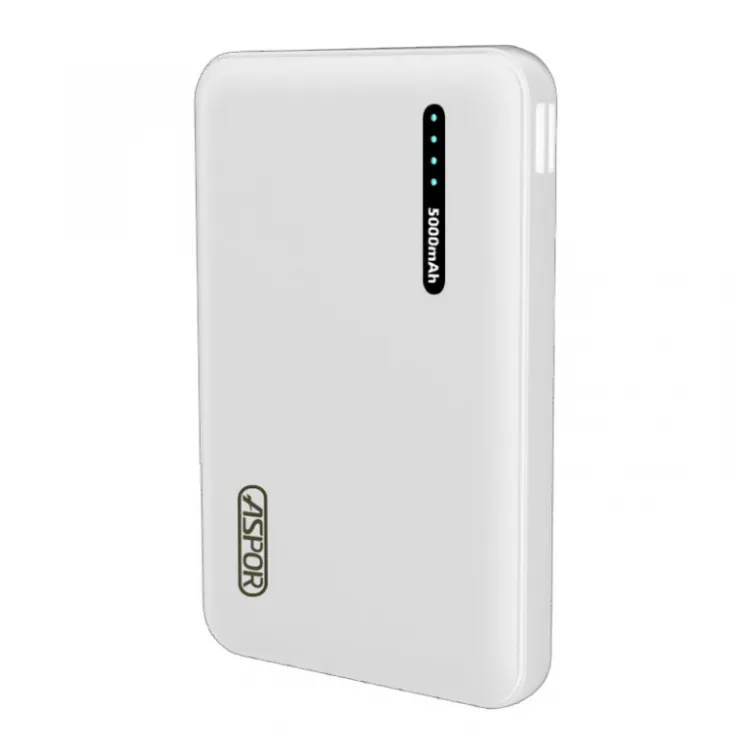 Power Bank Aspor A355 5000 mAh bela