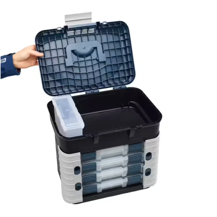 Kutija sa čeitiri fioke za ribolov BX 4 D