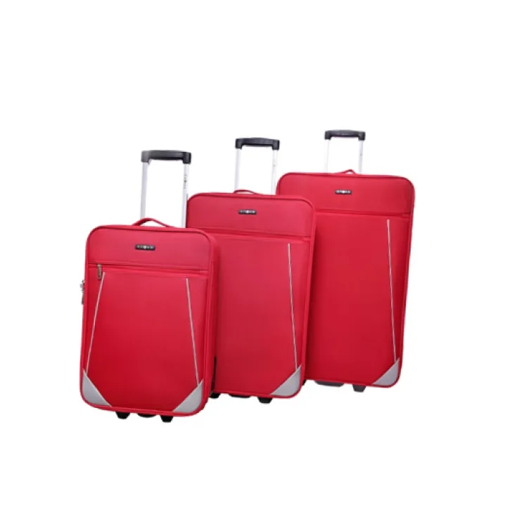 Set kofera 3/1 Malaga crvena