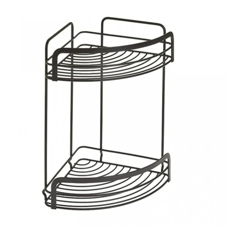 Ugaona polica za kupatilo 20x20x30cm Origin Lava Metaltex 