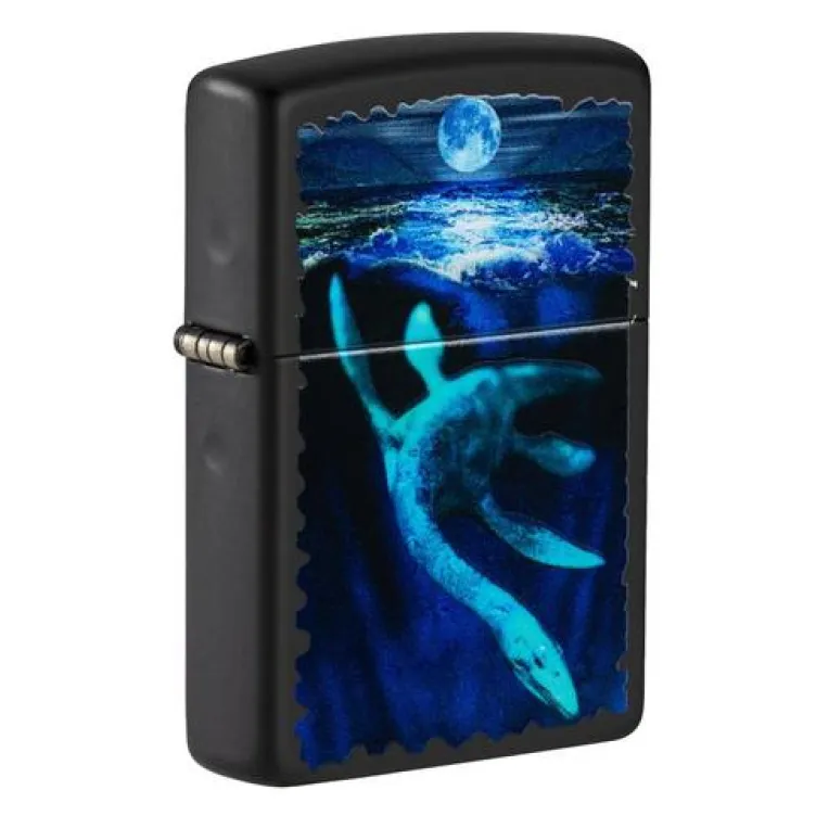 Upaljač Zippo Black Light Loch Ness Design