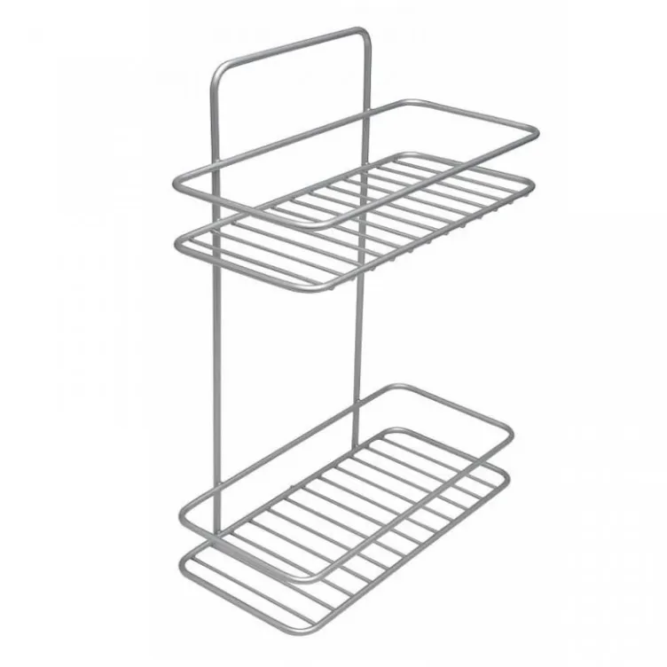 Zidna polica 2 nivoa Metaltex