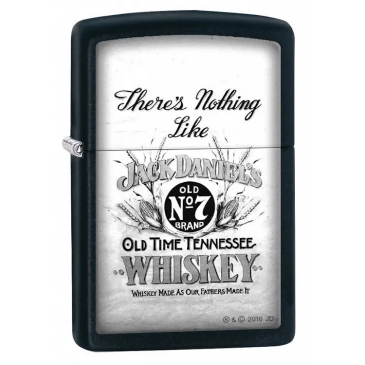 Zippo upaljač Jack Daniels black matt  Z29293
