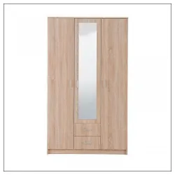 Ormar SPEKTAR 3V2F-Ogledalo Sonoma