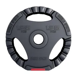 Plastični teg sa rukohvatima 1,25 kg