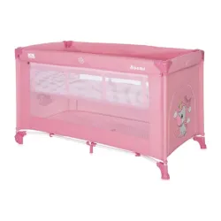 Lorelli prenosivi krevet naomi 2 nivoa rose velvet unicorn