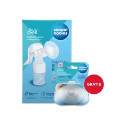 Canpol Manuelna Pumpica za Izmazanje + Gratis silikonske bradavice (S)