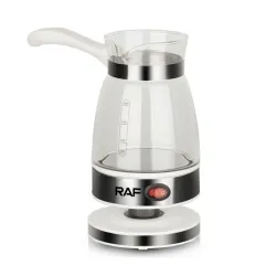 Električna džezva staklena bela 0.5l RAF R.125w 