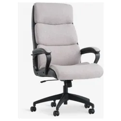 Kancelarijska stolica Marbes siva/crna veštačka koža