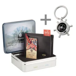 Poklon set privezak i novčanik 