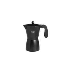 Džezva za espresso kafu 9 šoljica 520ml crna Adler ad4420