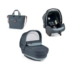 Set nosiljka, autosedište i torba Modular Elite Blue Denim