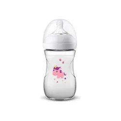 Flašica za bebe Avent natural 260ml unicorn