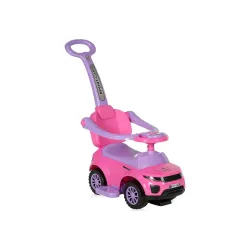 Guralica Ride-On Auto Off Road+Handle Pink