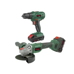  Bušilica GP-AB L20 LI + Brusilica GP-WS L20 LI, 20V, 4 mAh 