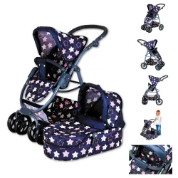 Kolica Knorr Coco Star Blue Pink