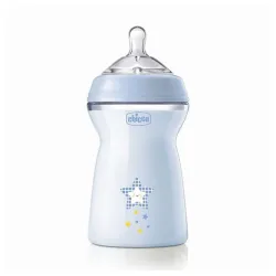 Chicco nf plastična flašica 330ml silikon 6m+ dečak