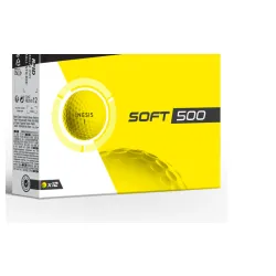 Loptice za golf soft 500 Žute