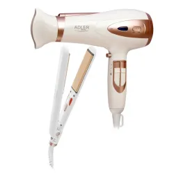 Fen za kosu i keramička presa za kosu Adler set